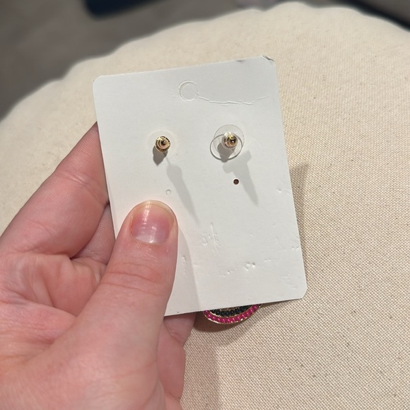 Howdy Cowboy Boot Bejeweled Earrings - Picture 3 of 3